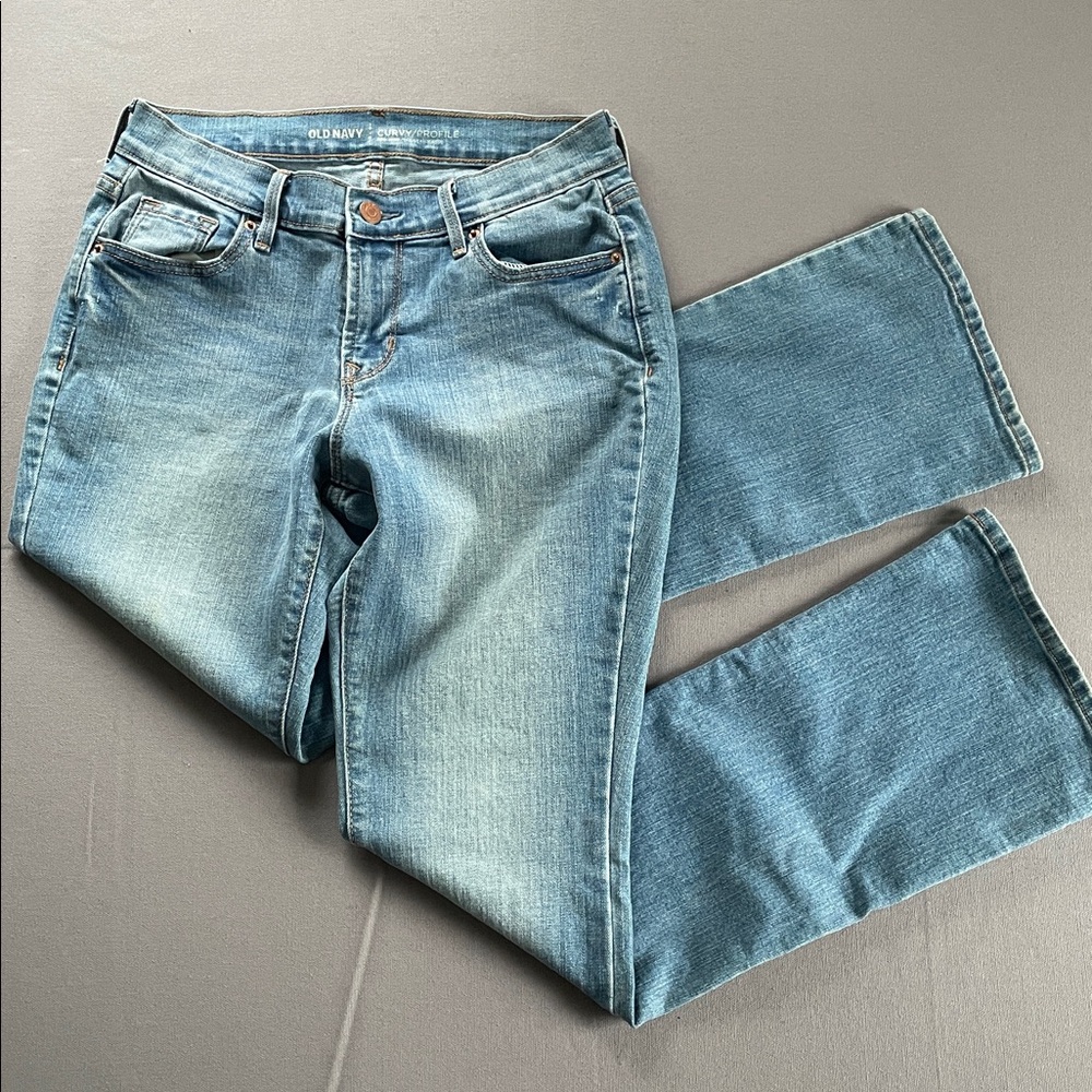 Old Navy Curvy Mid Rise Jeans
